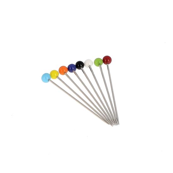 GLASS HEAD PIN EXTRA FINES 30mm - 0,6mm (Inhalt 150 Stück),